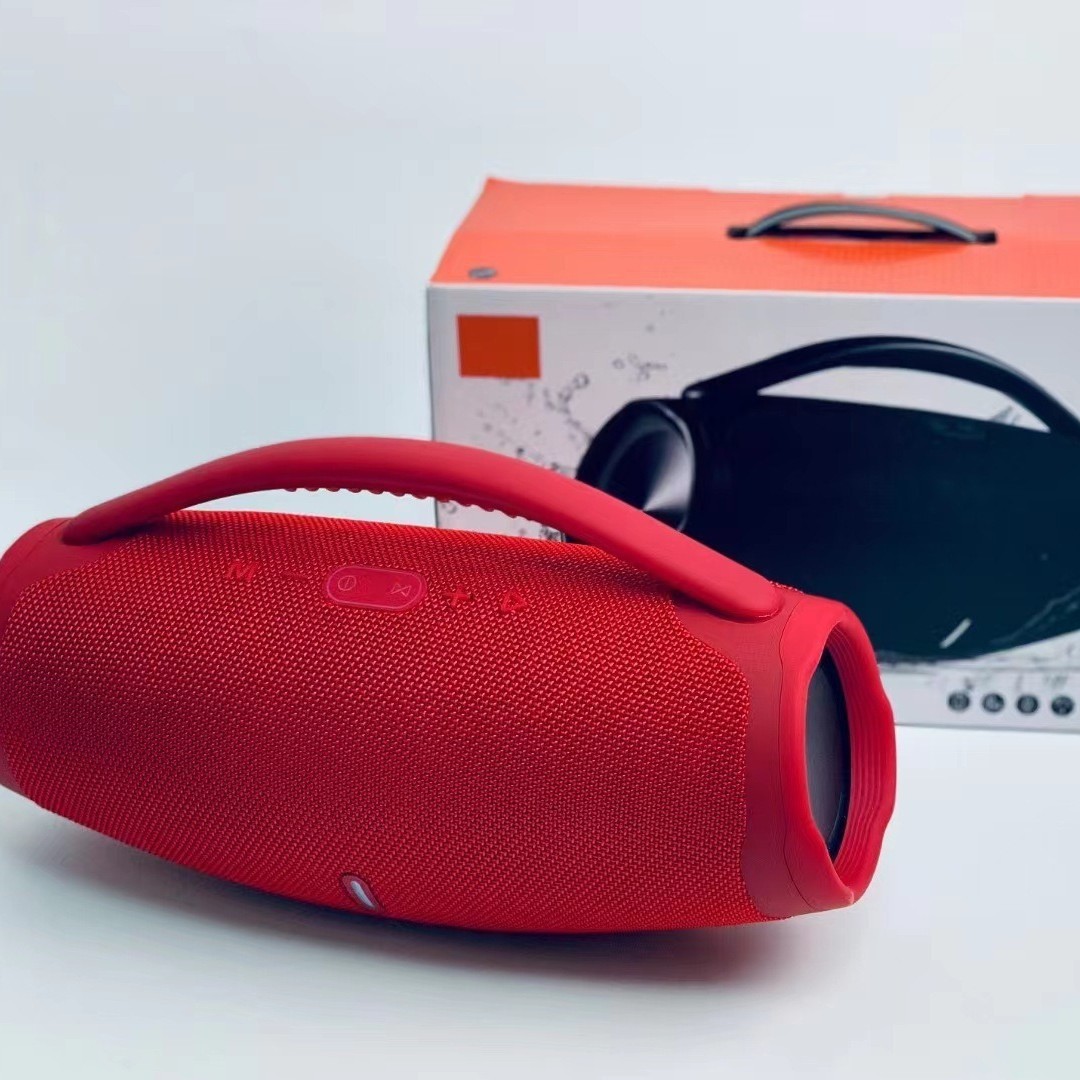 Adecuado para Booms box3 Music Ares Altavoz Bluetooth inalámbrico de tercera generación Impermeable para exteriores Subgraves portátiles