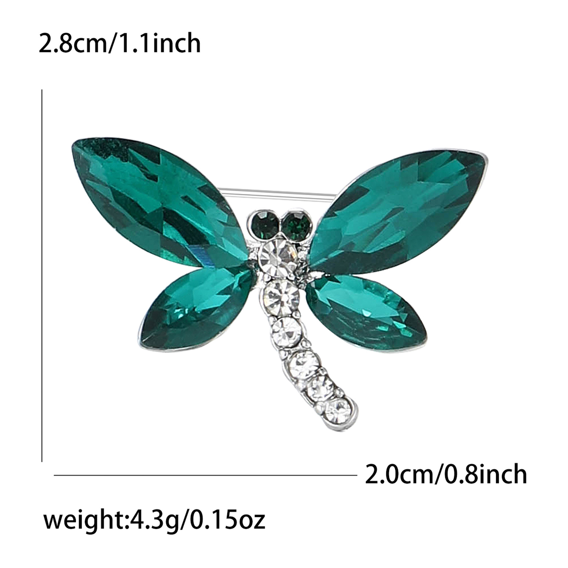 Spilla donna vintage perla cristallo farfalla fiore accessorio_voghion.com