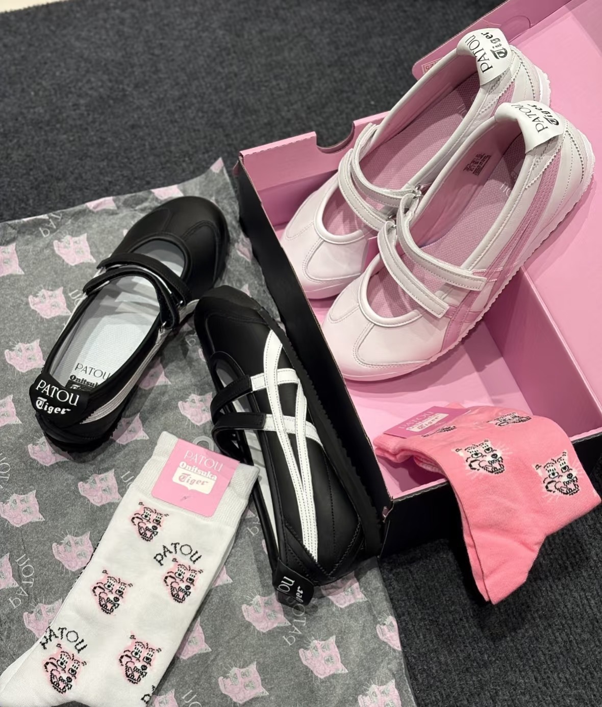 靴 PATOU Onitsuka Tiger MEXICO 66 BALLERINA 25SS Flats Patou x Onitsuka Tiger Mexico 66 Ballerina Shoe
