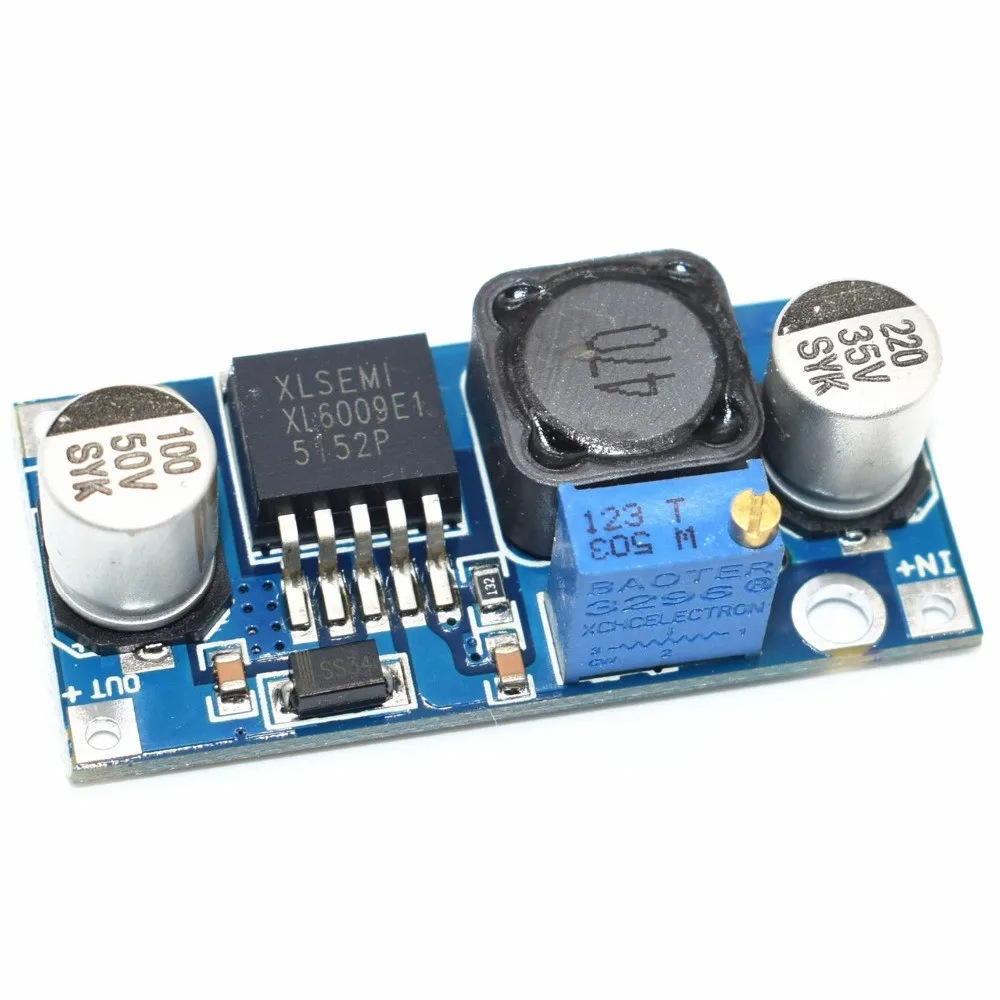 XL6009 DC-DC Boost Module Power Module Output Adjustable Super LM2577 4A Current