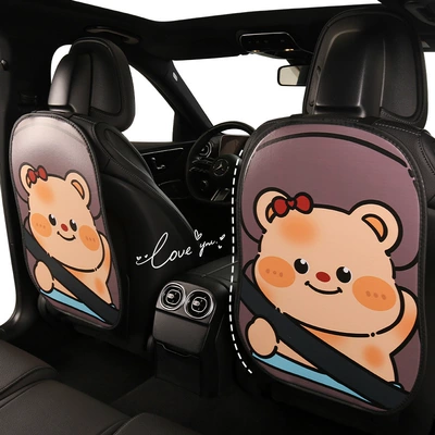 pad storage female, Chair back anti-kick pad