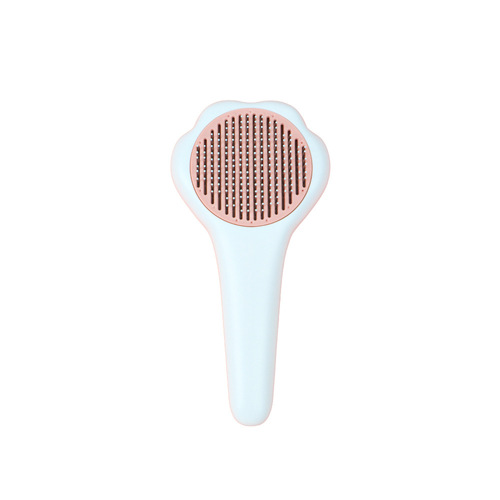 Pet Comb Massage Comb One-click Hair Removal Comb Cute Cat Claw Needle Comb Cat and Dog Hair Cleaning and Beauty Tools Wholesale