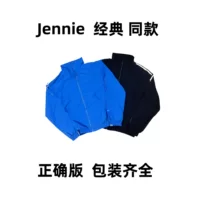 Популярная осенняя тонкая куртка Jennie's в классическую полоску с вышивкой небольших этикеток для мужчин и женщин.