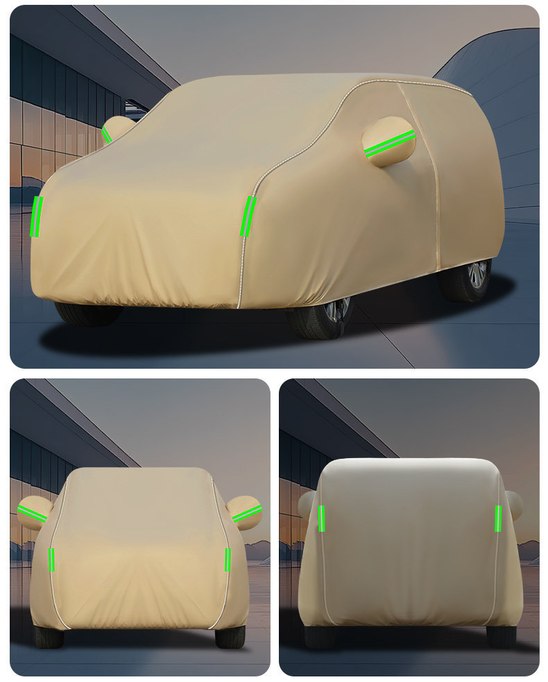 Suitable for Nissan X-Trail, Nissan, and Dongfeng vehicles; a universal car cover for SUVs, providing sun protection, rain protection, and heat insulation for all seasons