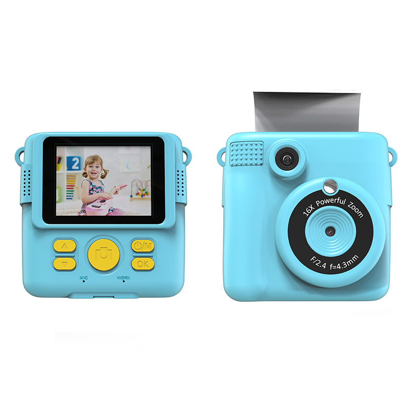 Amazon venta caliente para niños fotocamera fotocamera fotocamera minicamera fotocamera digital de impresión de vídeo