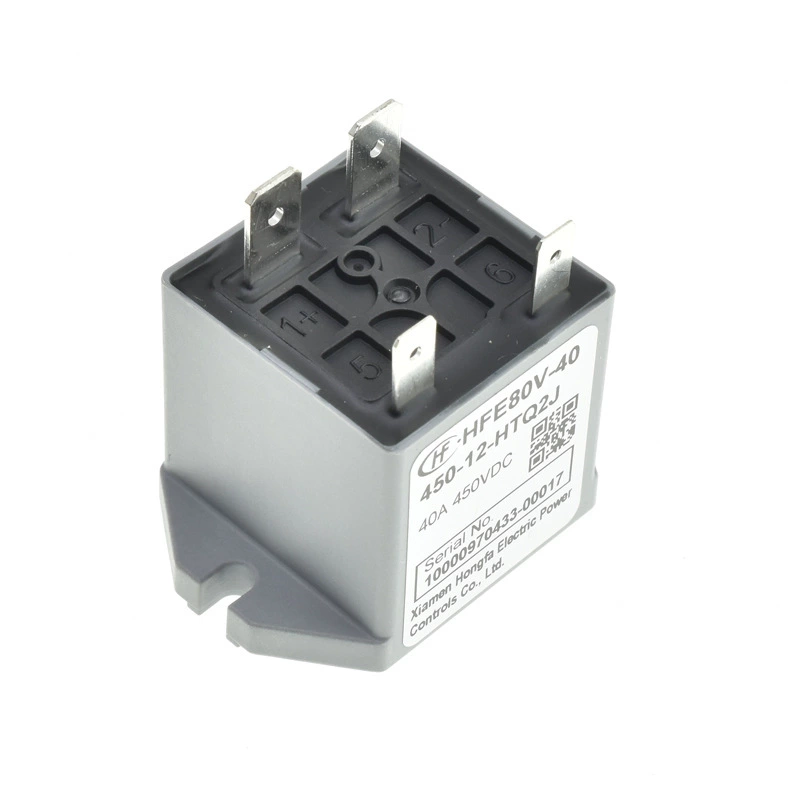 Реле Hongfa HFE80-450-12-HTQ2J 40A 450V автомобильное реле часто включает