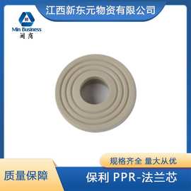 PPR冷热水管件 PPR塑料管 爱康 法兰芯 PPR管件 现货 保利管道