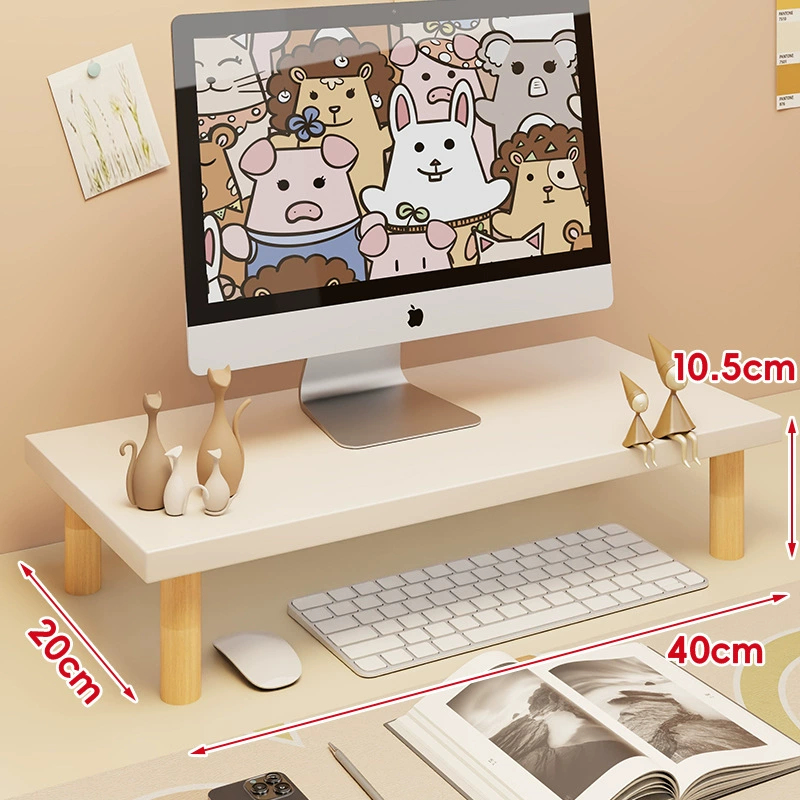 Monitor elevated stand desktop display pad base desktop computer display screen base raising bracket
