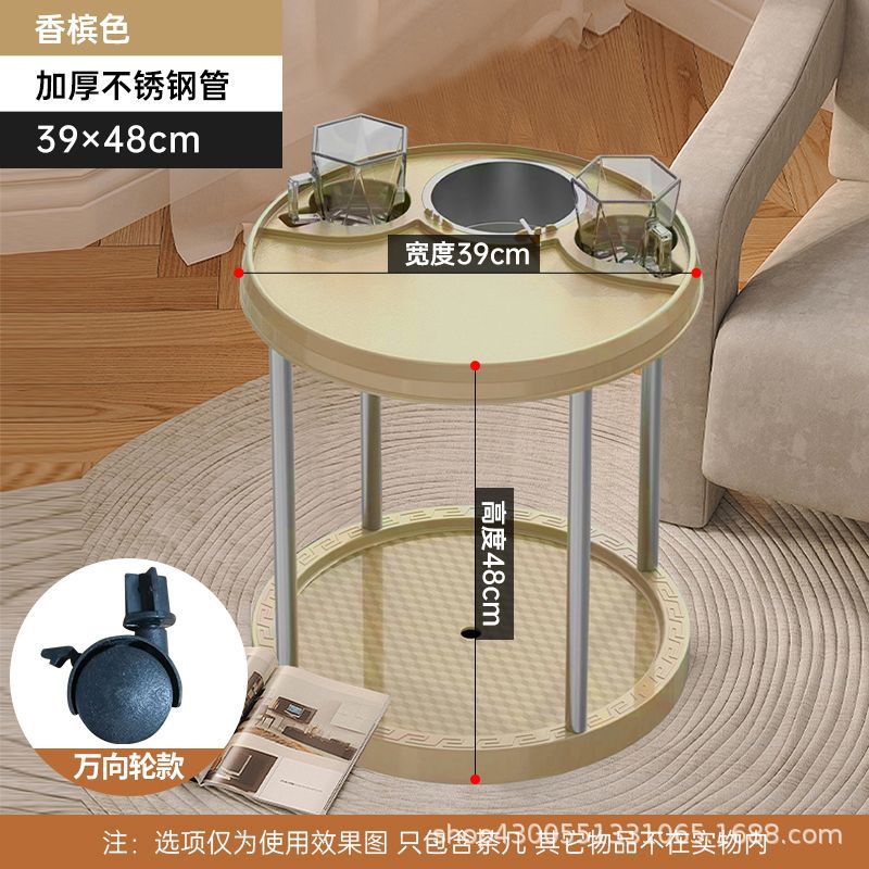 Mesa de mahjong, mesa de centro, estante de té, sala de ajedrez y cartas, mesa de café pequeña junto a la máquina de mahjong, cenicero, estante para vasos de agua, mesa de té de la casa de mahjong