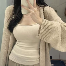 女士背心;裹胸、抹胸;保暖马甲背心