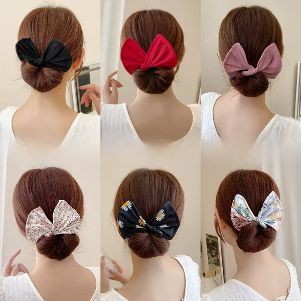Internet Celebrity Popular Lazy Hairpin Douyin Same Style Ball Head Twist Hairpin Rotating Hairband Factory Ready Stock