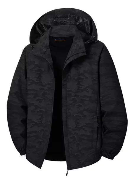 2669 Outdoor Couple Camouflage Sports Jacket Windbreaker Men's and Women's Stretchy Jacket Fashionable Single Jacket Can Be Printed with Logo