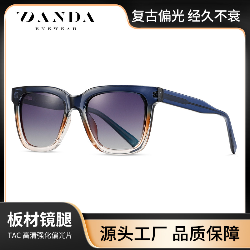 Spot al por mayor placa polarizada S26130 moda ins gafas de sol para mujer gafas de sol de protección UV para exteriores