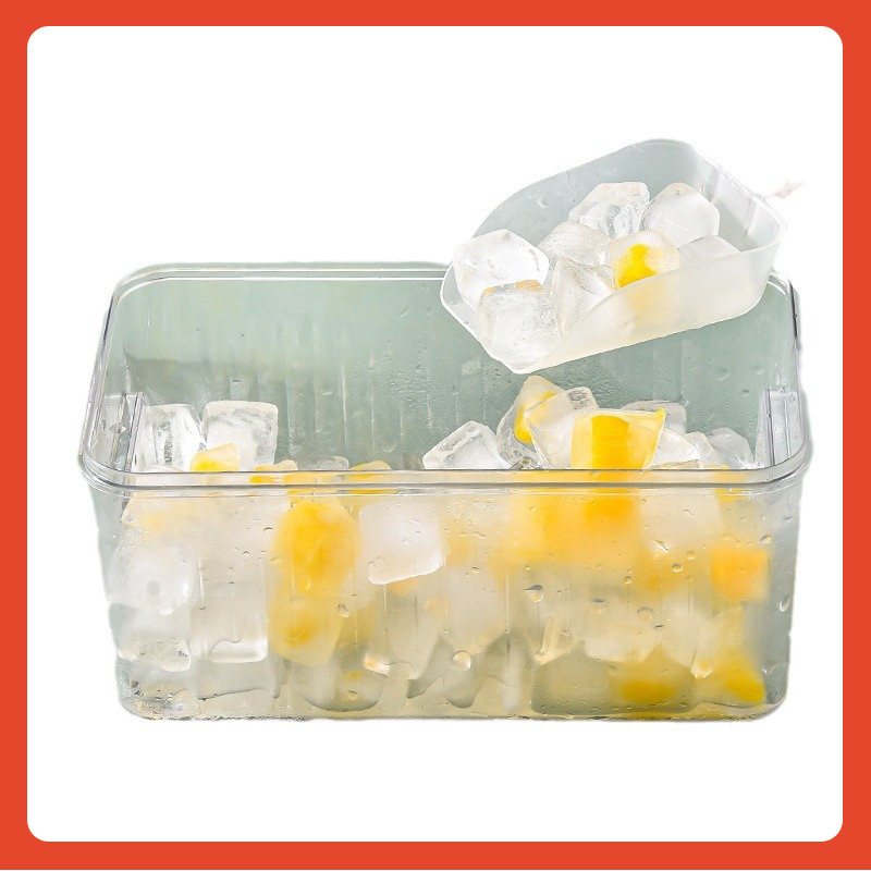 ✅ Molde para cubitos de hielo para congelar, bandeja de hielo prensada de calidad alimentaria para cubitos de hielo caseros en el refrigerador del hogar.