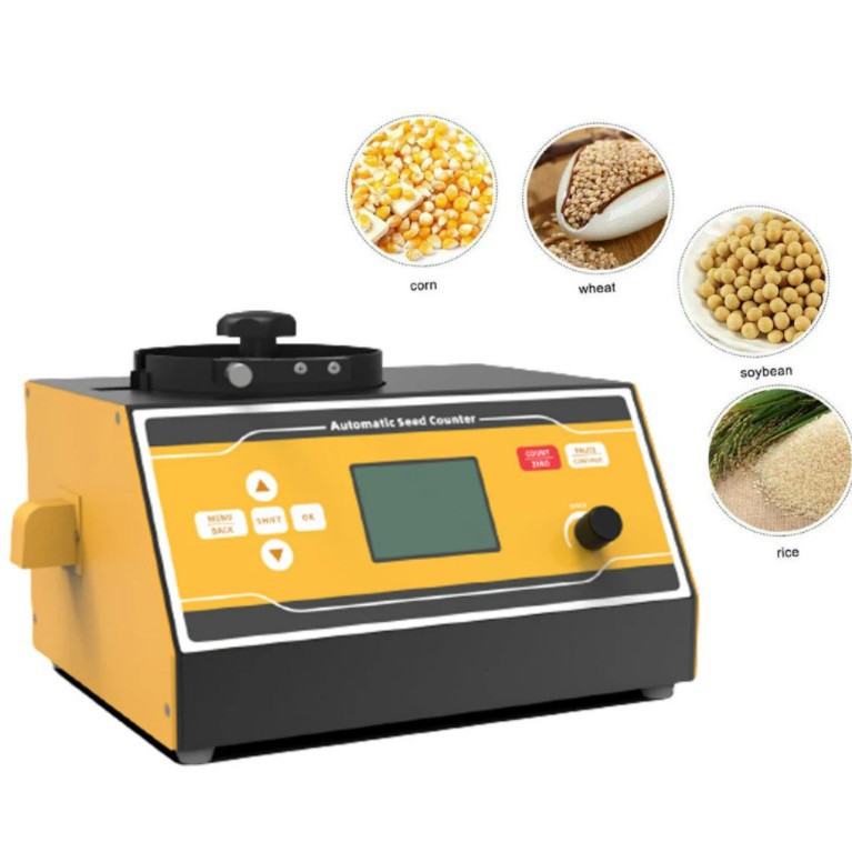 Instrumento de conteo de pantalla digital de pantalla grande, instrumento de conteo de maíz de grano grande y grano pequeño dos en uno