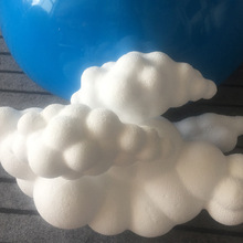 仿真泡沫云朵橱窗美陈商场吊饰婚庆装饰泡沫玻璃钢产品雕塑