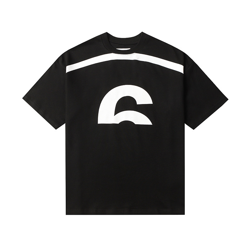 Maison Margiela MM6 ピュアコットン二重糸半袖メンズ Tシャツ高品質スポットのクロスボーダー限定|undefined