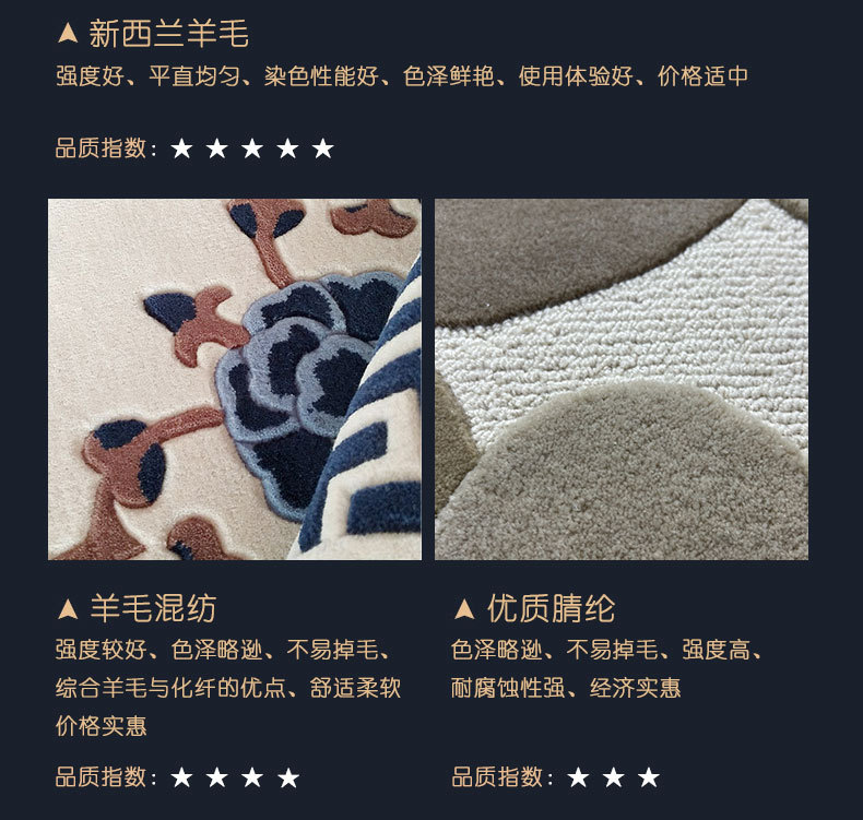 厂家直供客厅地毯ins北欧家用卧室条纹床边毯客厅沙发茶几地垫