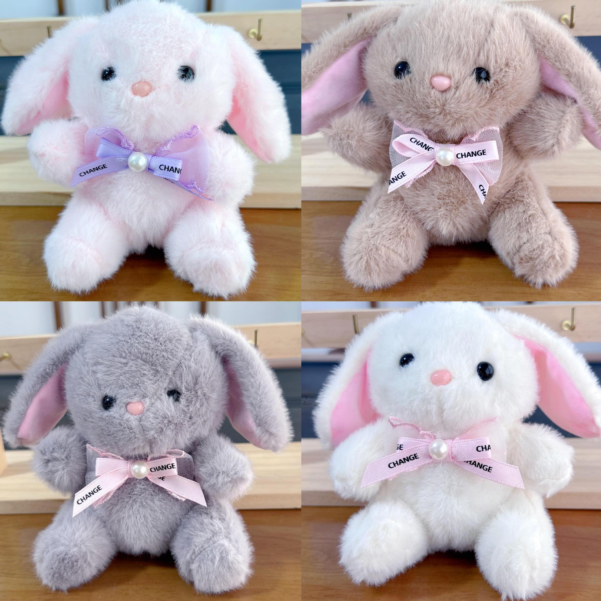 Cuatro pulgadas muñeca de peluche pequeño colgante muñeca llavero muñeca mochila colgante juguete de peluche regalo