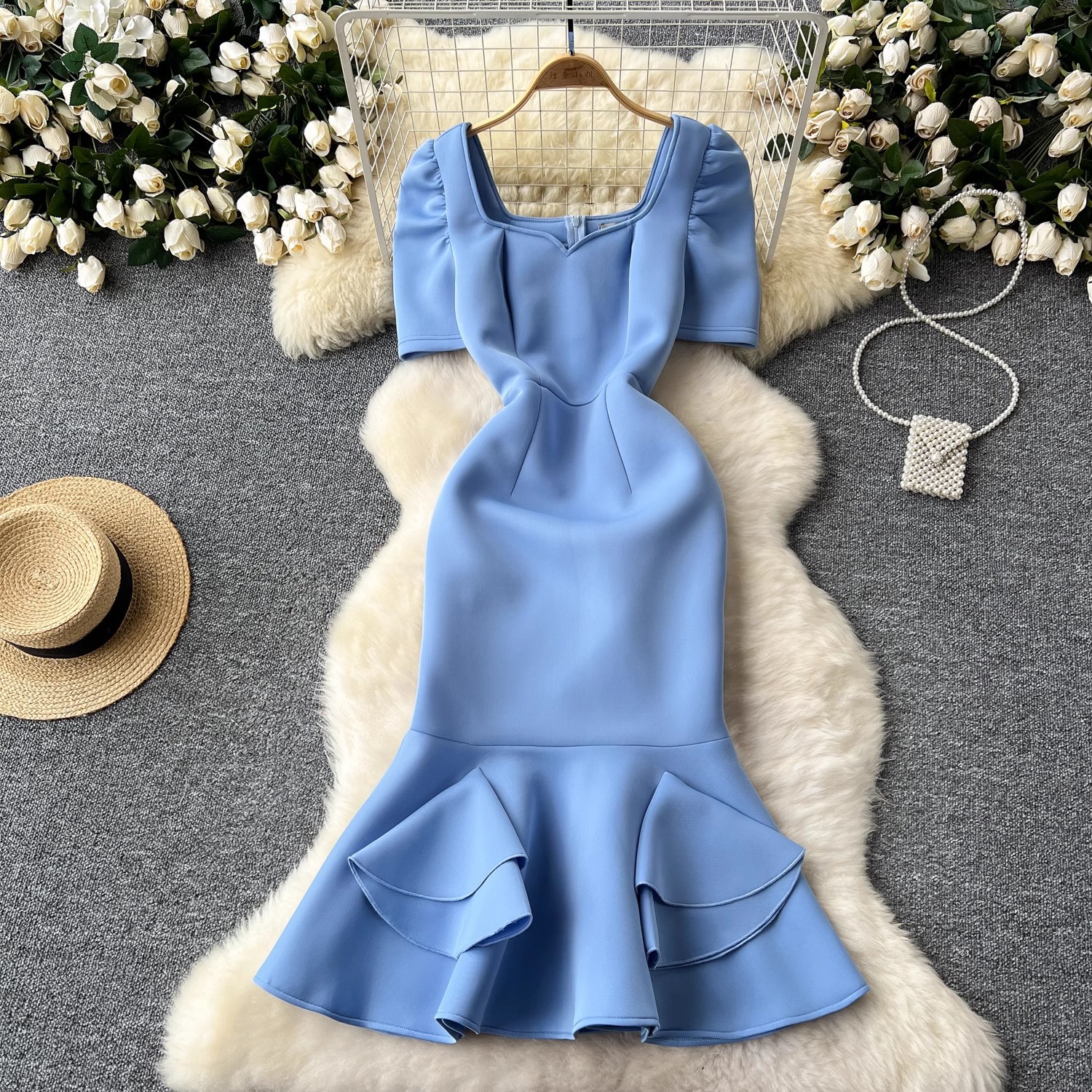 Fashionable design three dimensional dress