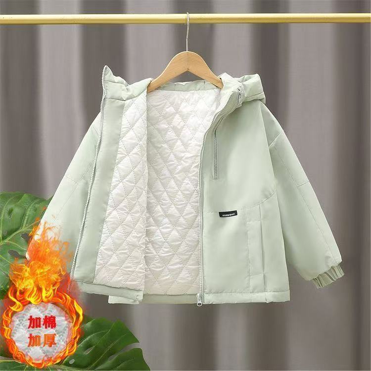 Girls' Casual Jacket Spring and Autumn 2026 New Model Children's Hooded Top Korean Style Loose Fit Stylish Jacket for Older Kids