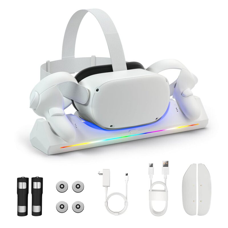 Oculus quest 2 VR charging bracket VR helmet fast charging base VR handle magnetic storage bracket Oculus quest 2 VR charging bracket VR helmet fast charging base VR handle magnetic storage bracket