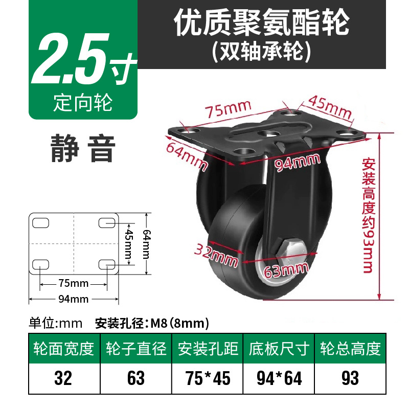 2.5 inch flat bottom orientation