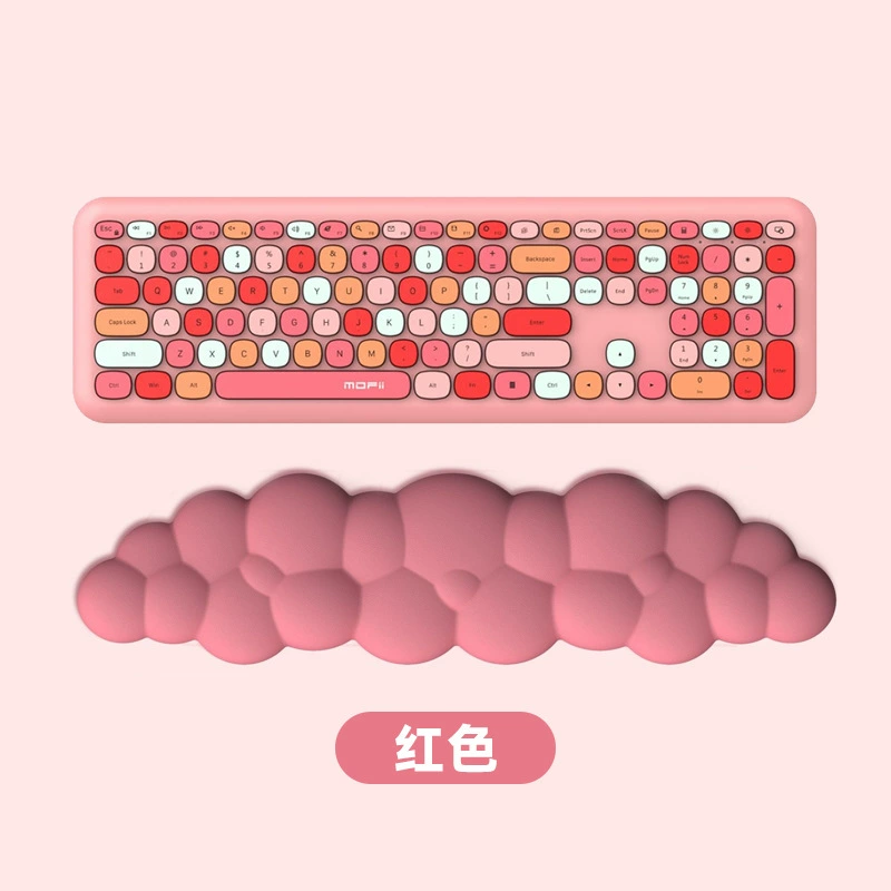 Leather memory foam palm rest, cloud wrist pad, 15×8×2.3 cm, soft typing support