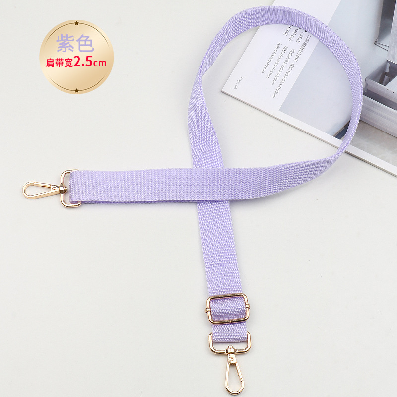 lavender (gold buckle)