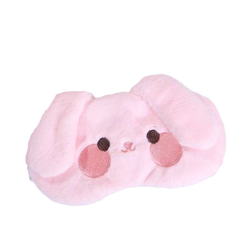 Nuevo sueño sombreado chica dormir especial máscara de ojo estudiante máscara de ojo aliviar la fatiga ocular conejo oso monstruo
