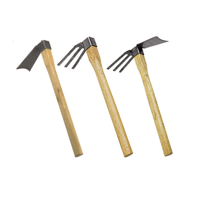 实惠小锄头木柄家用园艺工具种花种菜锄头挖土除草挖笋翻土锄头