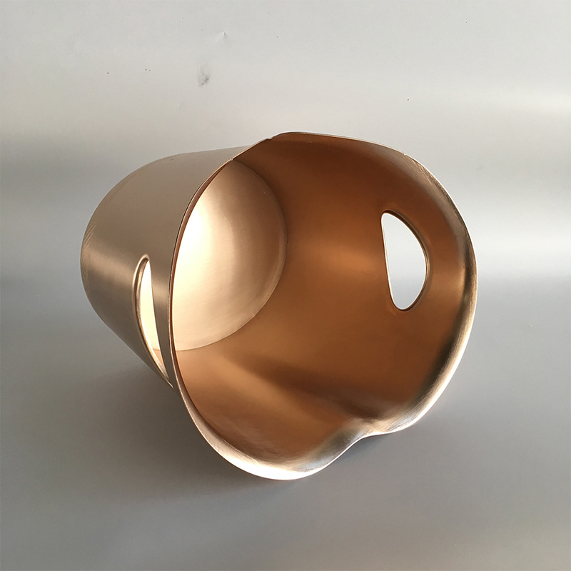 Cubo de hielo Barril de hielo de barra comercial Cubo de champán de gran capacidad de acero inoxidable Cubo de cerveza Cubo de hielo de celebridades de Internet KTV Cubo de partículas de hielo