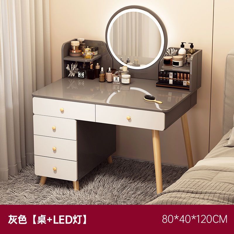 80cm 회색 5개 드로우(라이트 포함)