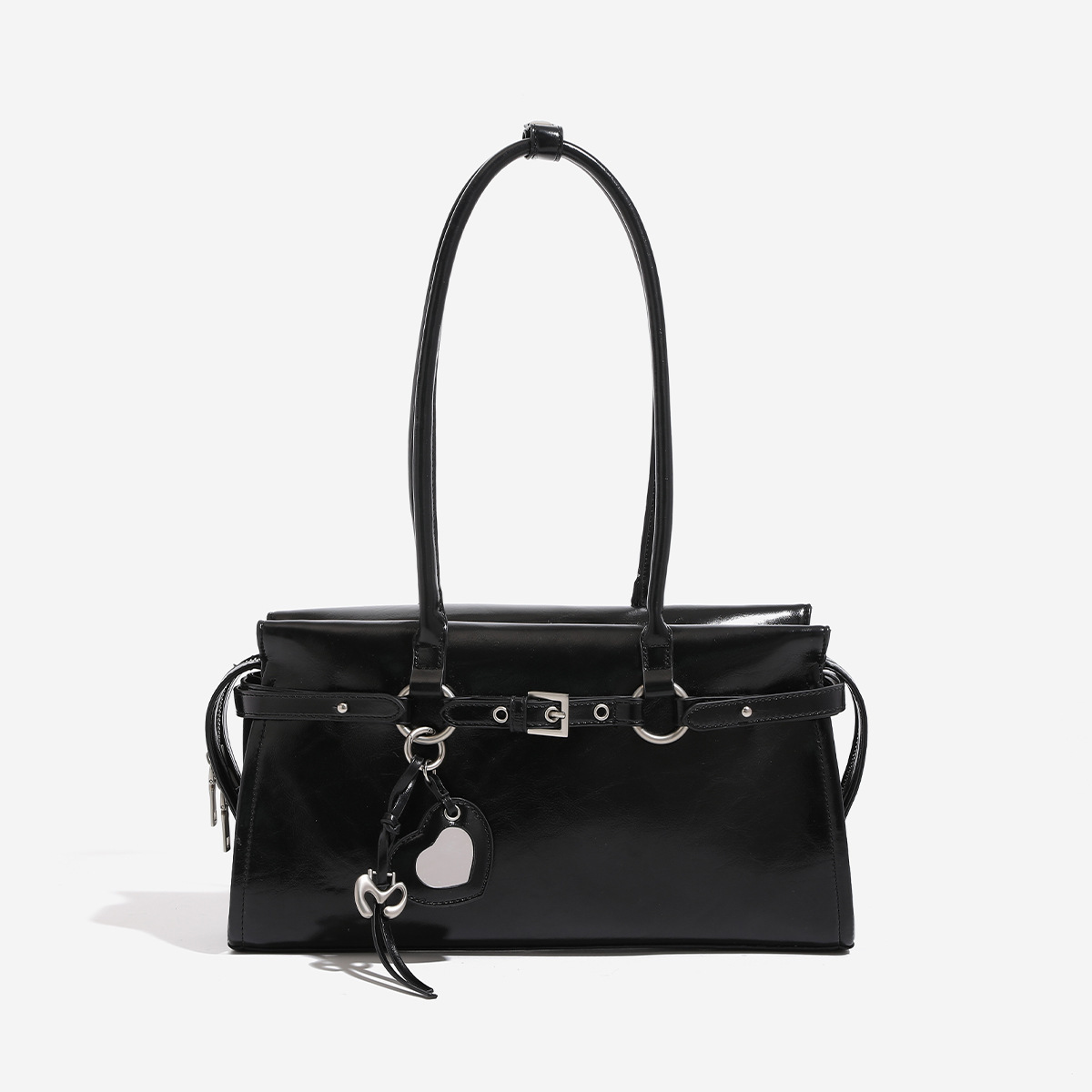 Genuine Leather Versatile Baguette Bag For Women 2026 New Arrival Luxury Niche Underarm Bag Commuter Handbag Shoulder Bag - Thumbnail 6