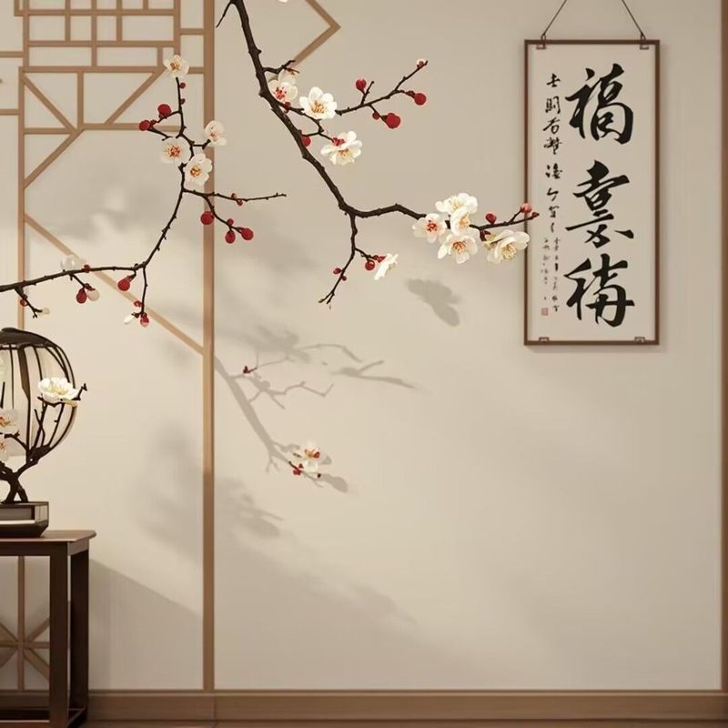 新中式背景布直播主播背景布3D立体古风背景布网红抖音带货背景布|undefined