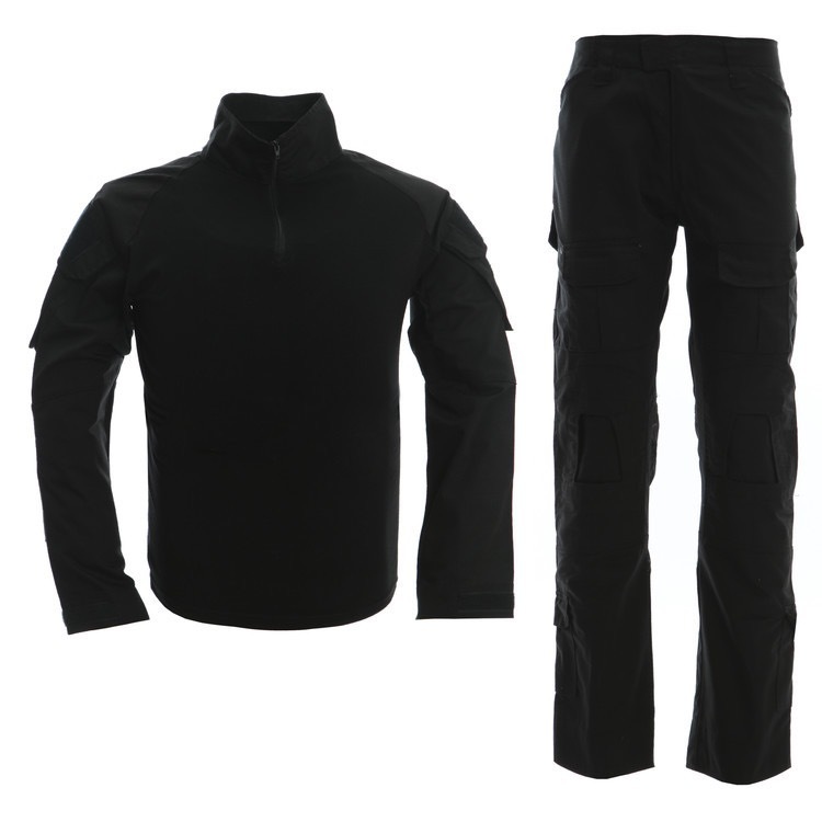 Shanxing G2 Rana Trajes de entrenamiento para hombres manga larga estilo americano al aire libre anti-desgaste trajes físicos de combate a incendios trajes tácticos transpirables