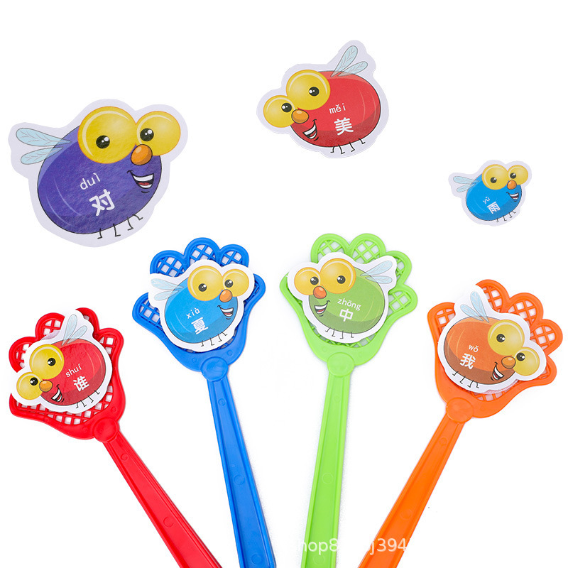 Flymatter juguetes educativos para niños entre padres e hijos alta frecuencia educación temprana juego de mesa tarjeta cognitiva aprendizaje palabras de ortografía en inglés