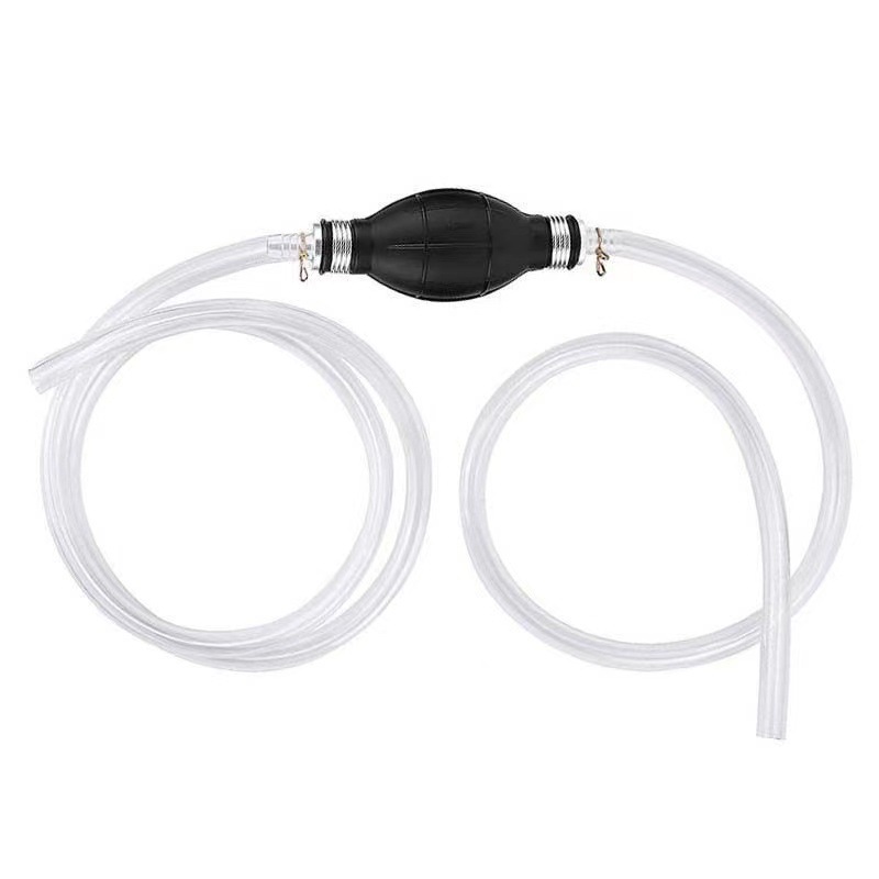 Car hand oil pump car boat hand pinch ball aluminum alloy one-way hand pump 6/8/10/12 gasoline pump oil suction