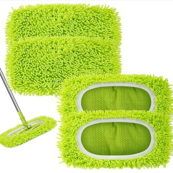 Compatible with Swiffer Sweeper Flat Replacement Mop Cloth, Microfiber Floor Mop, Reusable Cleaning Mop