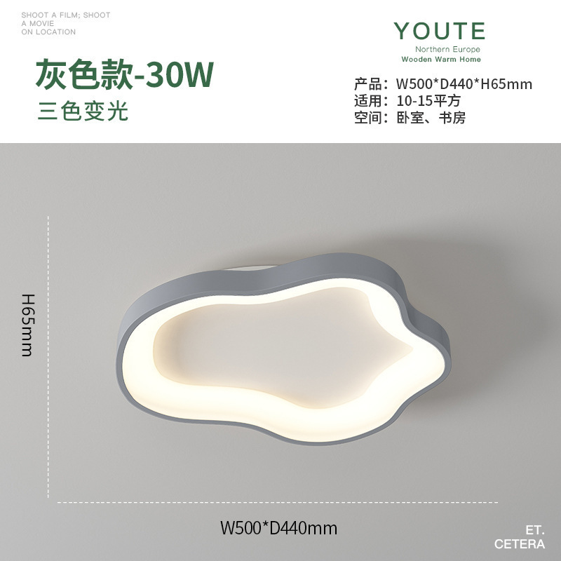 회색 직경 50CM-3 색 디밍