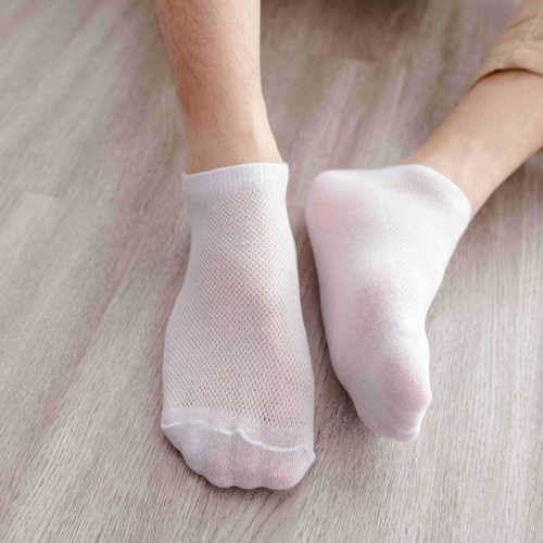 Wholesale men's mesh boat socks Spring men's thin boat socks wholesale cheap market boat socks for men