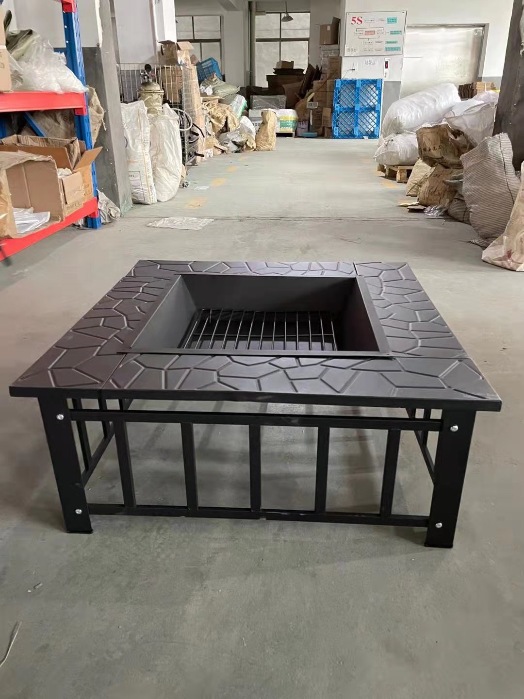 Suministro directo de fábrica Villa balcón barbacoa parrilla yarda fiesta barbacoa estufa patio al aire libre picnic barbacoa parrilla