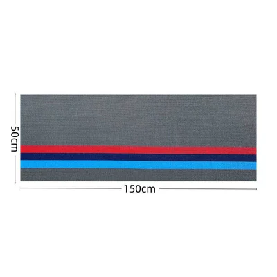 easy to clean — Universal Foot Pad - bmw-gray-single-rear-seat-50150