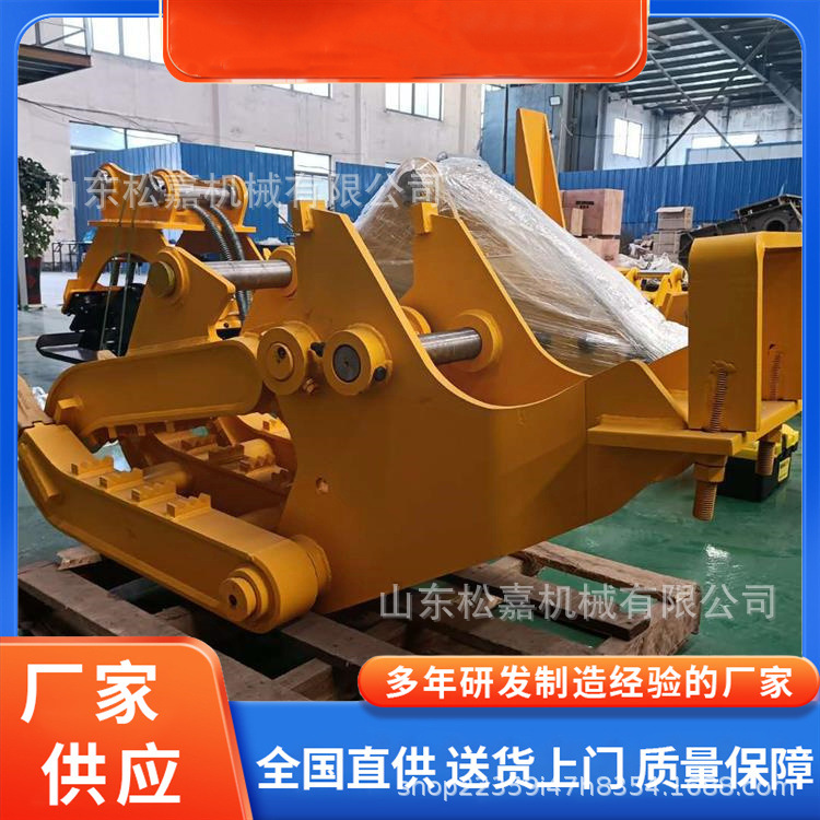 residuos de residuos de acero herramienta de agarre hidráulica de acero excavadora agarradora de madera máquina agarradora de madera