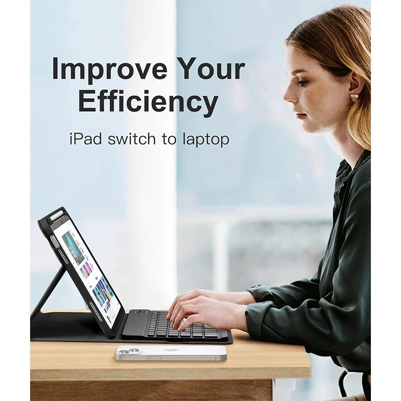 Одноразовый дропшиппинг клавиатура с подсветкой для iPad 11, кожанный чехол, защита корпуса iPad 11, набор мыши и клавиатуры