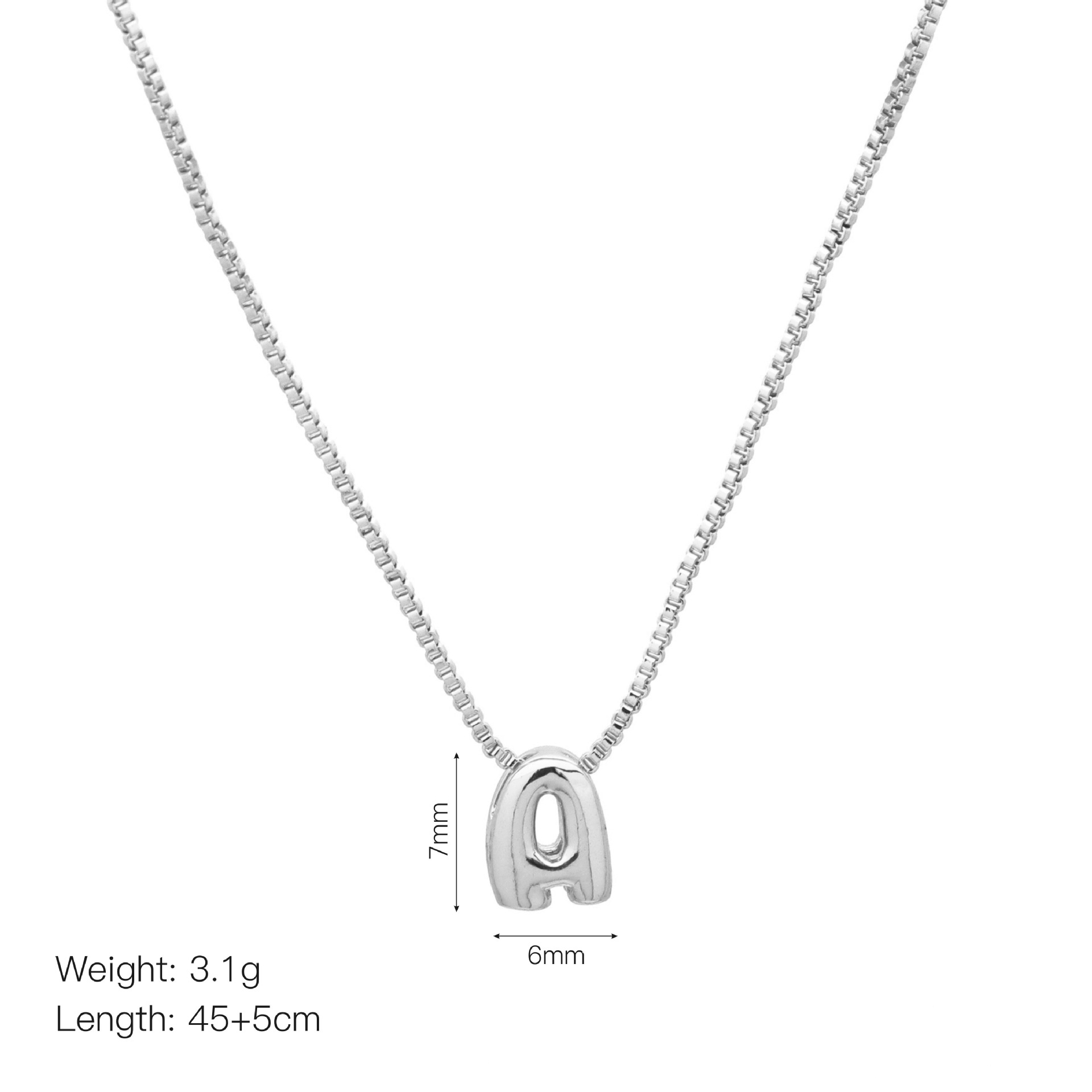 4g Weight Pendant Jewelry Making Type 6*7mm Jewelry Making Size DIY Jewelry Accessories Classification 1 Piece Quantity Copper Material Letter Pattern Plating Design Simple Style, IG Style Style 1 Piece 6*7mm Copper Letter DIY Jewelry Accessories Pendant 5
