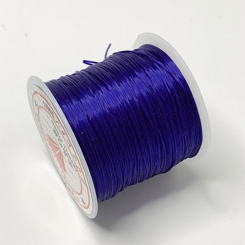 Cordón de pulsera de alta calidad de alambre plano elástico, cordón de cuentas resistente al desgaste, cordón de juego de alta elasticidad, cordón especial para pulsera