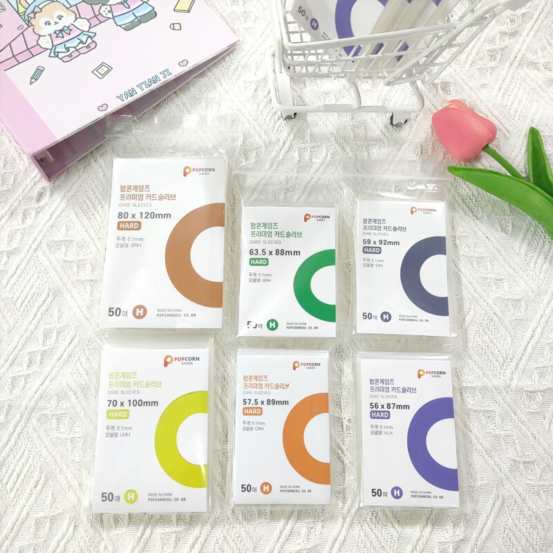 Yiwu popcorn card film 20 Silk album protective film three-inch small card protective cover Polaroid protective film