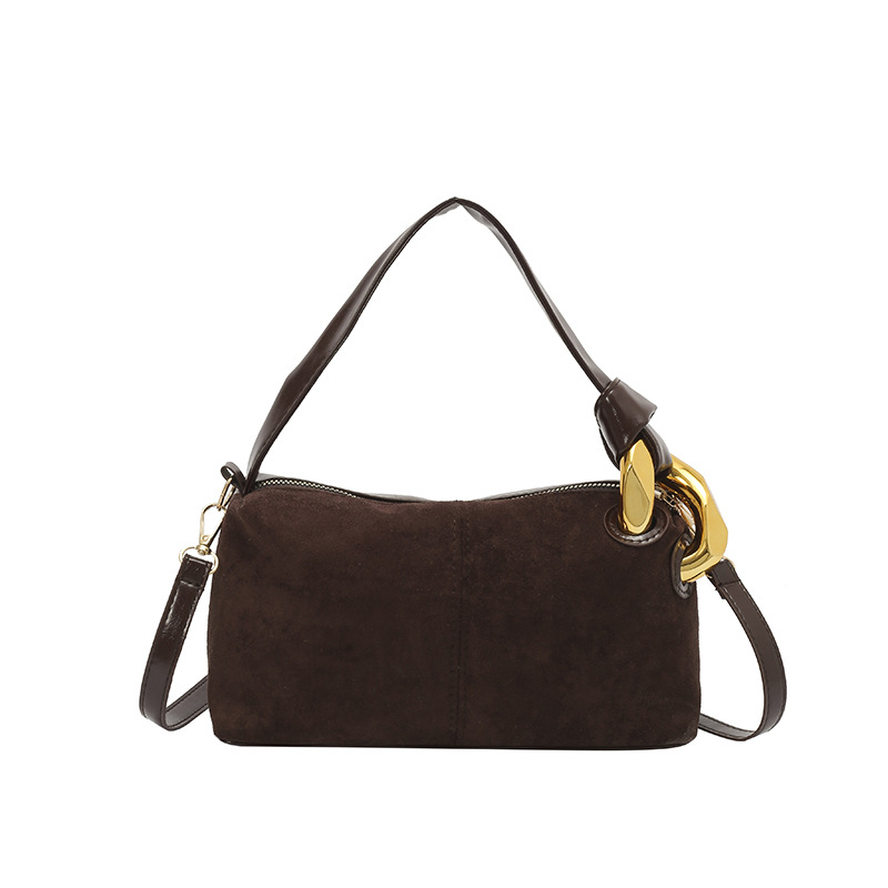 Matte Boston Pillow Bag Versatile Leather Crossbody Shoulder Bag_voghion.com