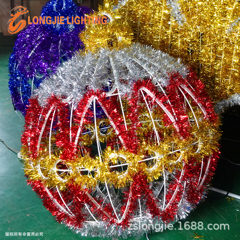 ֱ��1�� LED3DԲ��ʥ��������������3D��������װ�ε�